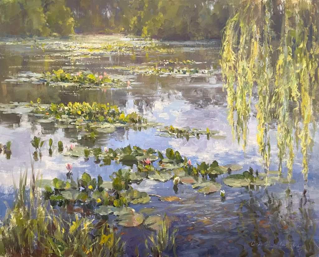 Pond Shimmer by Christine Lashley, Image 1.