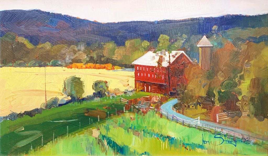 Barn at Sugarloaf Mountain, MD by Ken Strong, Image 1.