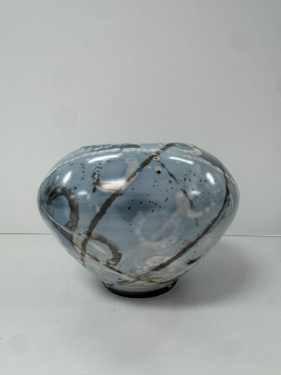 Soluble Salt Fired Vessel #29 by Scott Stockdale, Image 1.