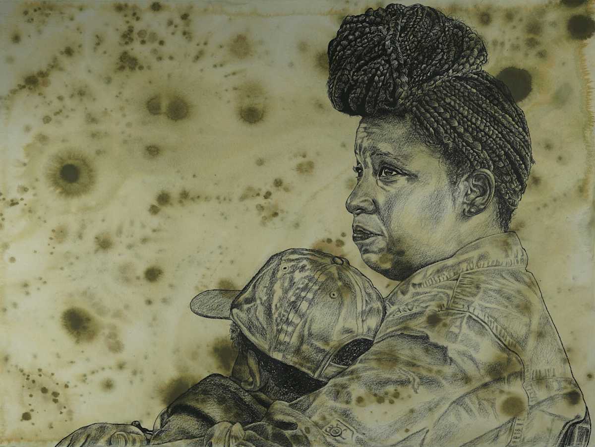 Mama Waiting by Alfred Conteh 