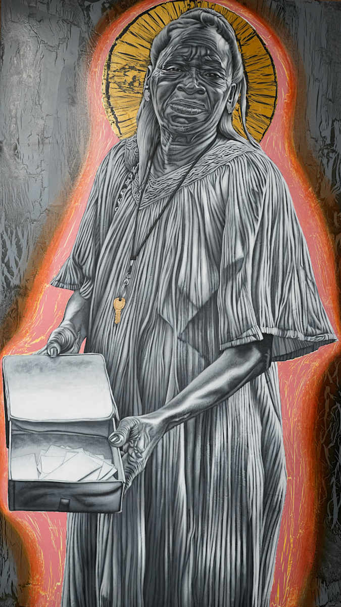 The Scripture Lady by Alfred Conteh 