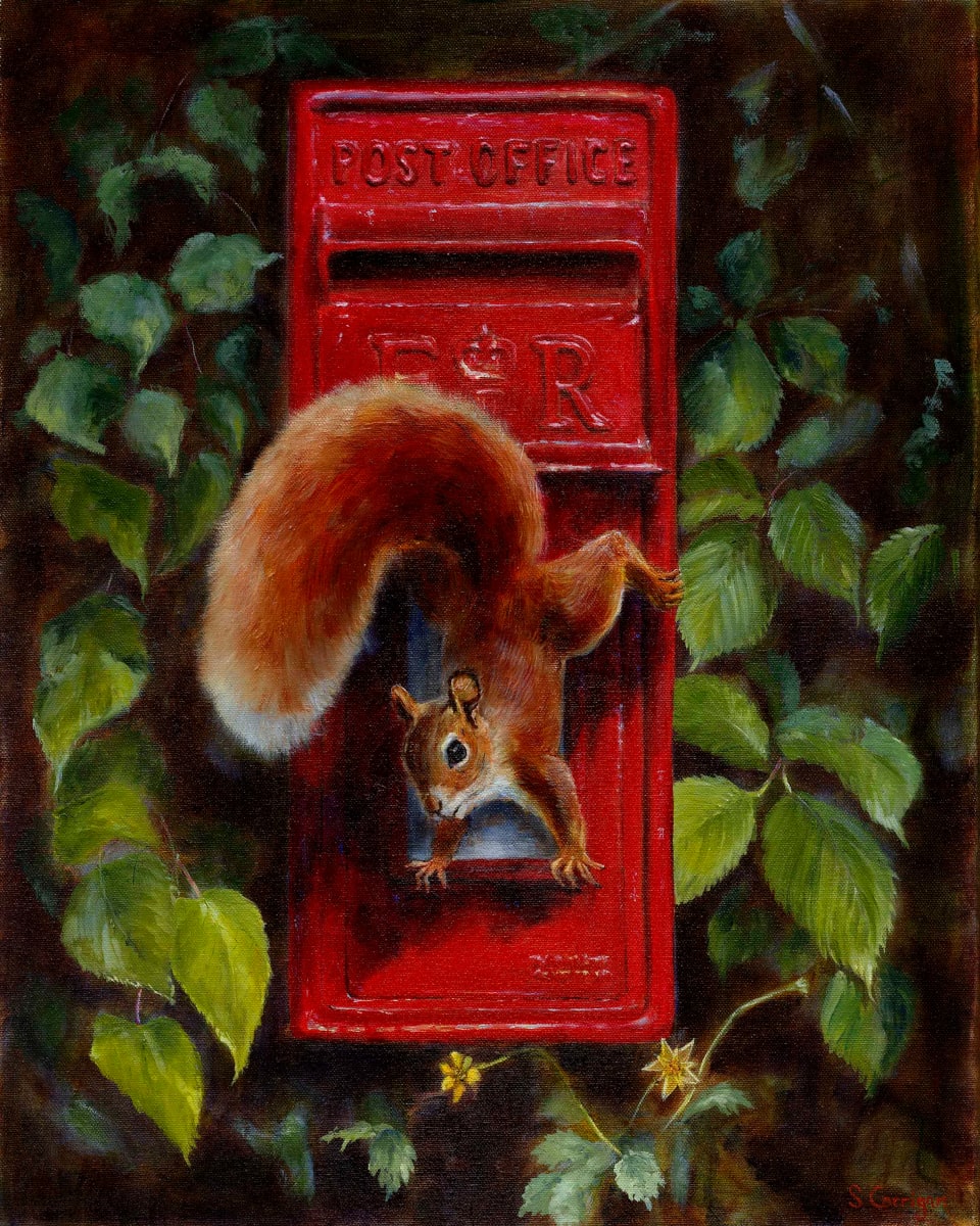 Two rare reds by Sarah Corrigan 