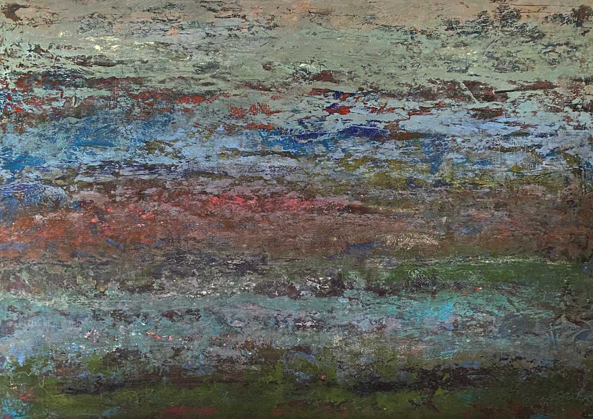 A Destination Reached I, 28x40" by Ginnie Cappaert 