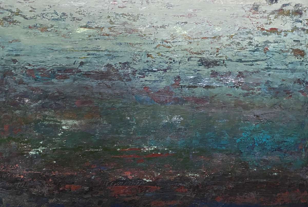 A Destination Reached 2, 24x30" by Ginnie Cappaert, Image 1.