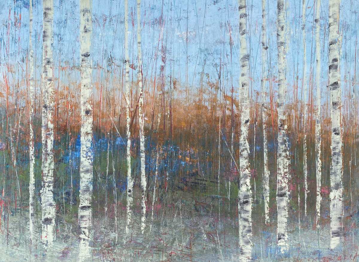 A Quiet Escape, 30x40" by Ginnie Cappaert, Image 1.
