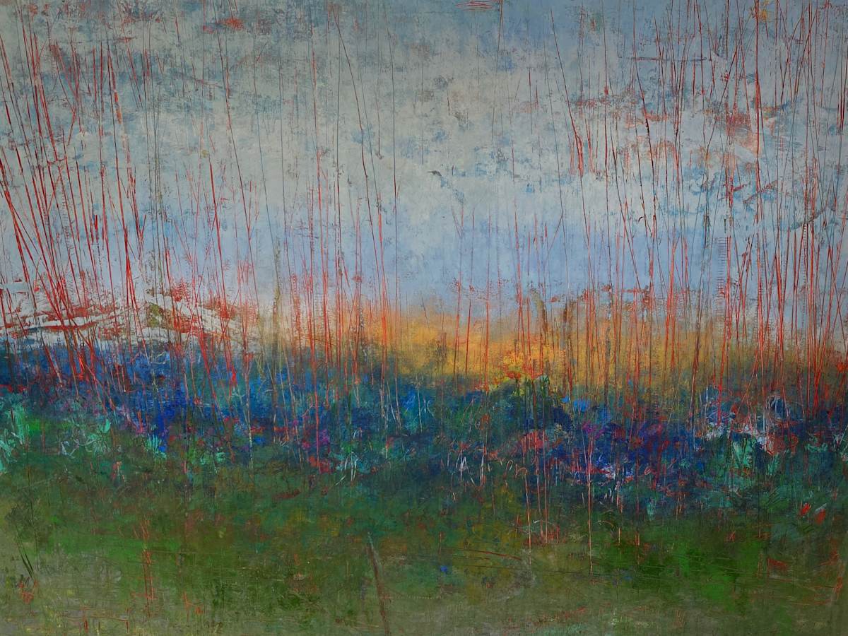 Along the Trail, 30x40" by Ginnie Cappaert, Image 1.