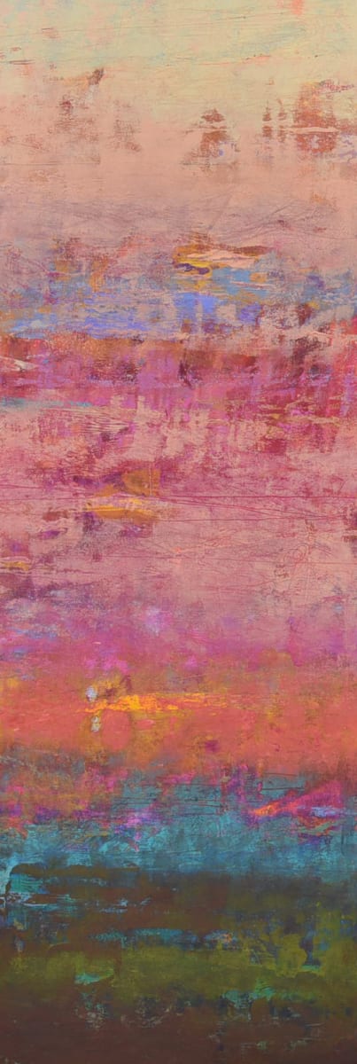 A Personal Connection 4, 40x14" by Ginnie Cappaert 