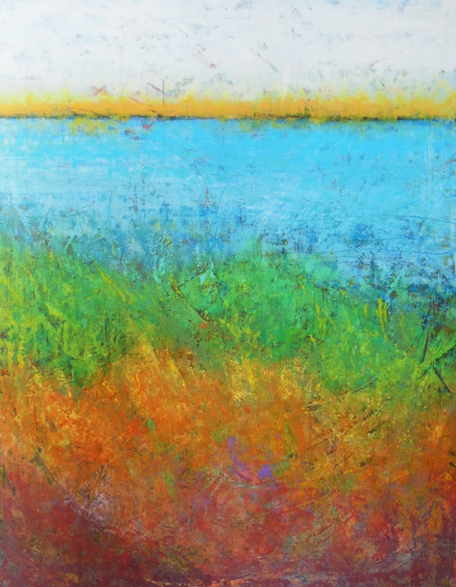 Autumn Moments 58x45" by Ginnie Cappaert, Image 1.