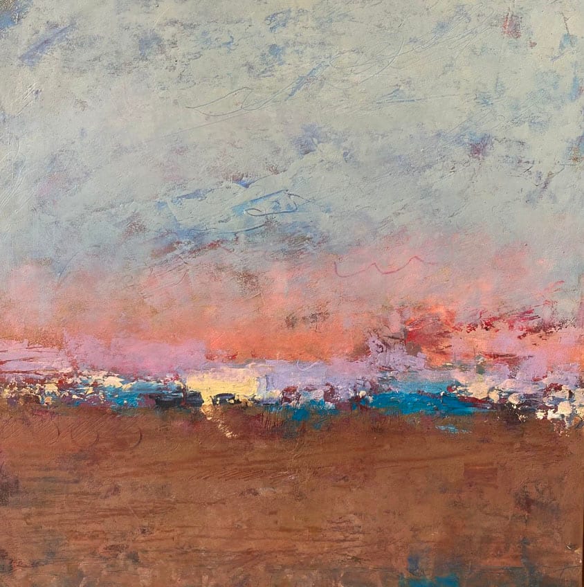 Awaken, 16x16" by Ginnie Cappaert 