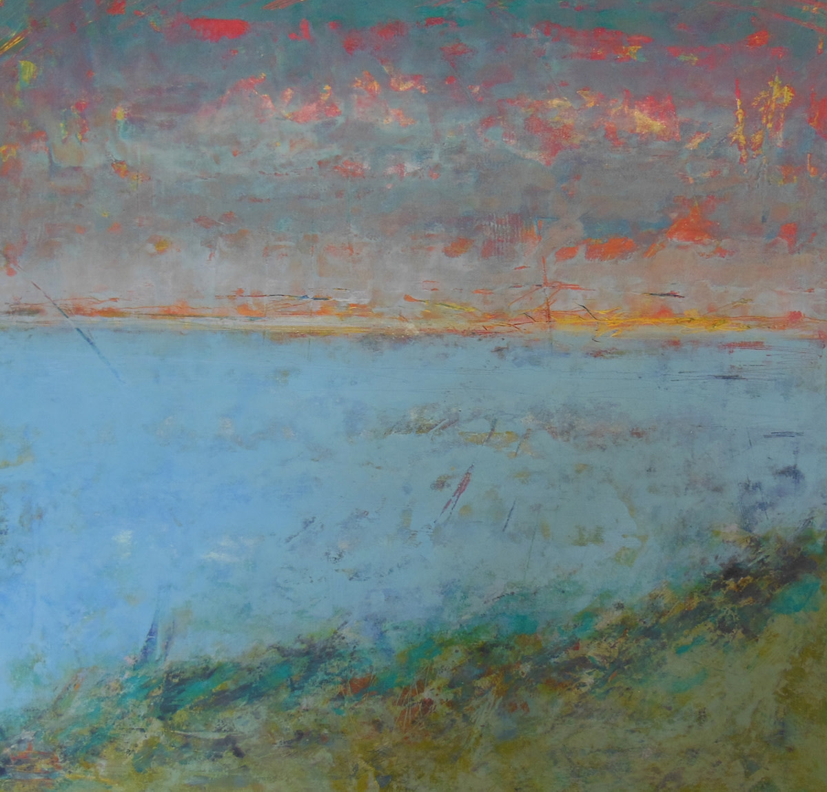 Awaken, 24x24" by Ginnie Cappaert, Image 1.