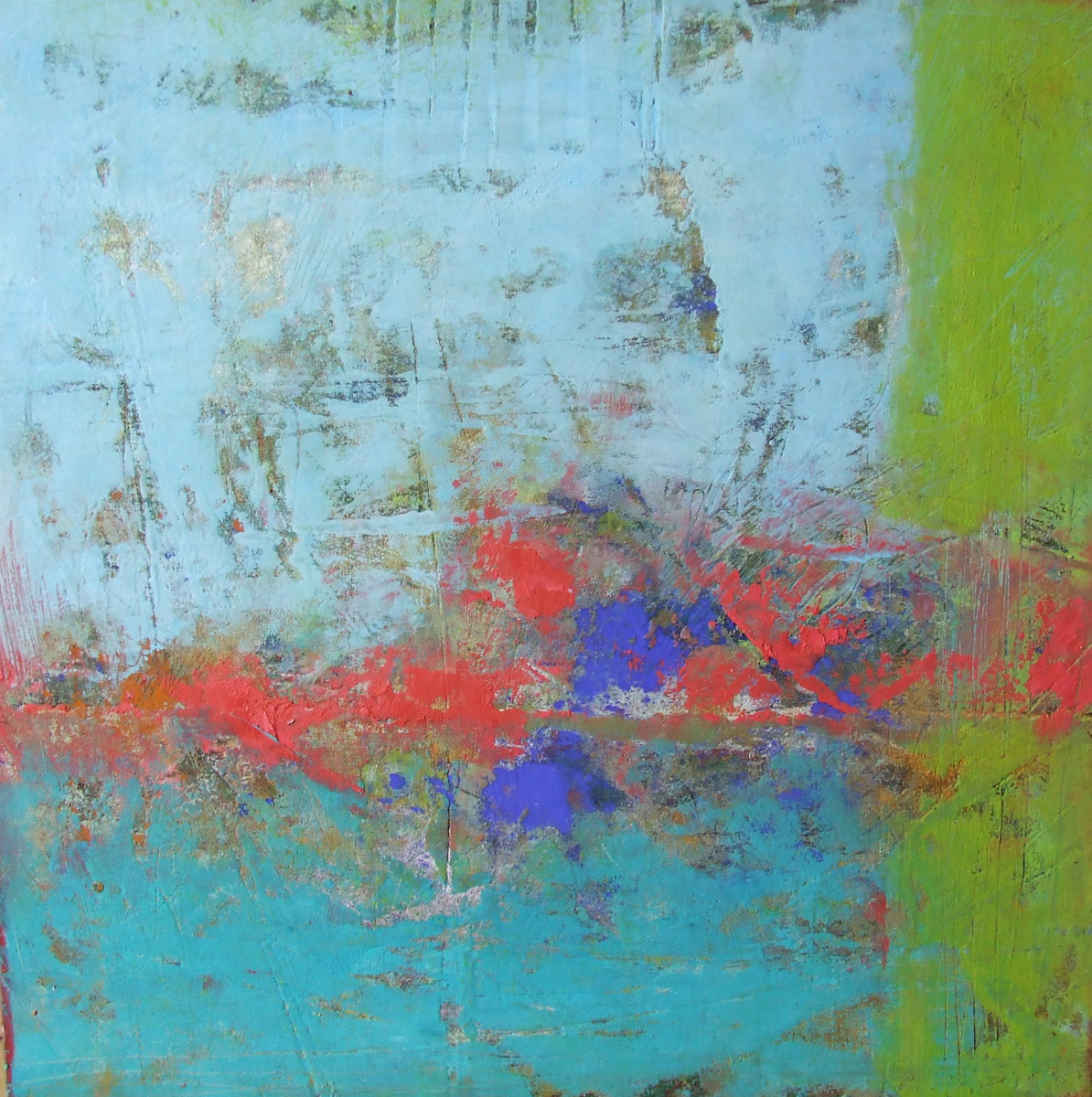 Balance, 16x16 by Ginnie Cappaert 