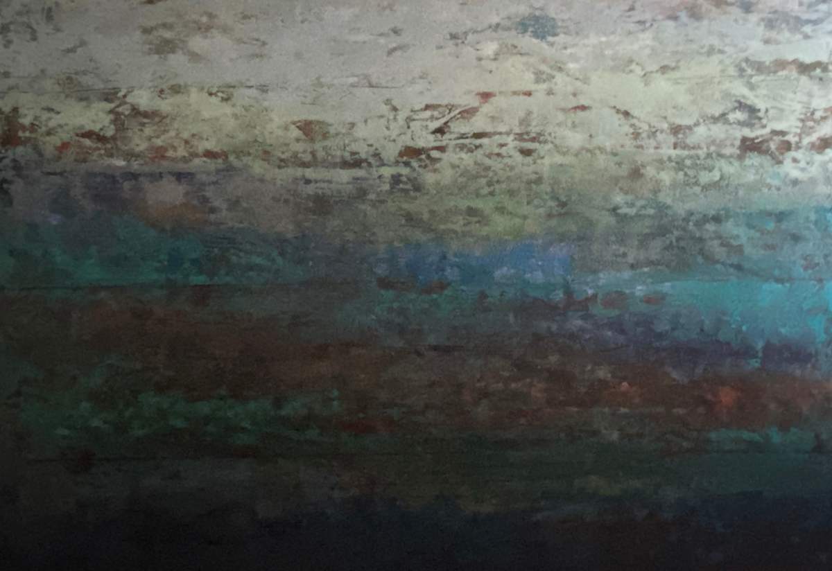 Beautiful Complexities 2, 24x30" by Ginnie Cappaert 