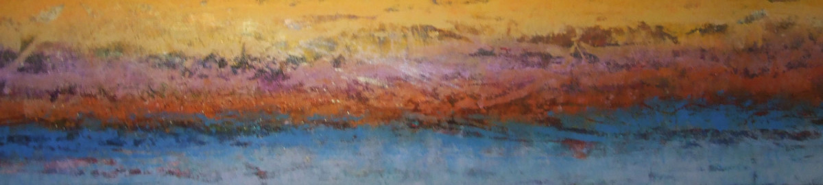 Becoming 1, 12x60" by Ginnie Cappaert 
