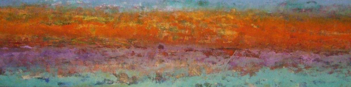 Becoming 2, 12x60" by Ginnie Cappaert 