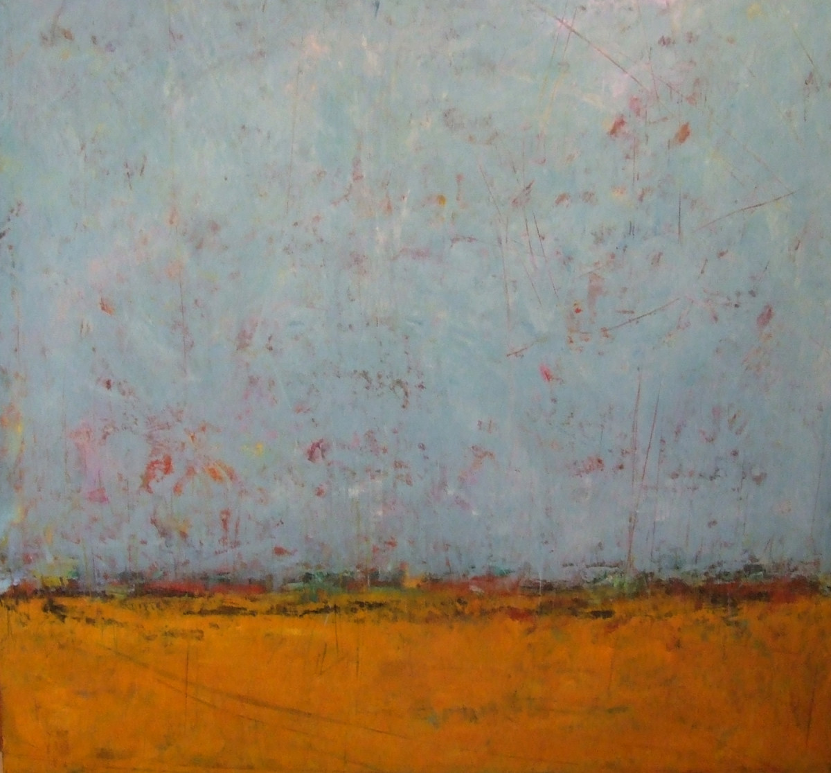 Big Sky, 48x48" by Ginnie Cappaert, Image 1.