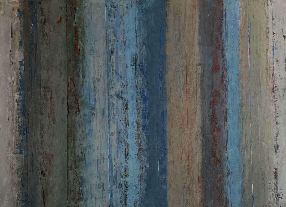 Blankets 2, 30x40" by Ginnie Cappaert 