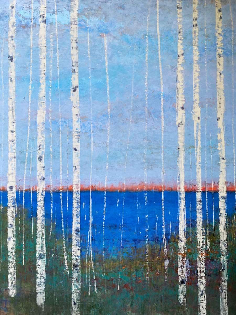 Bluff View, 60x42" by Ginnie Cappaert, Image 1.