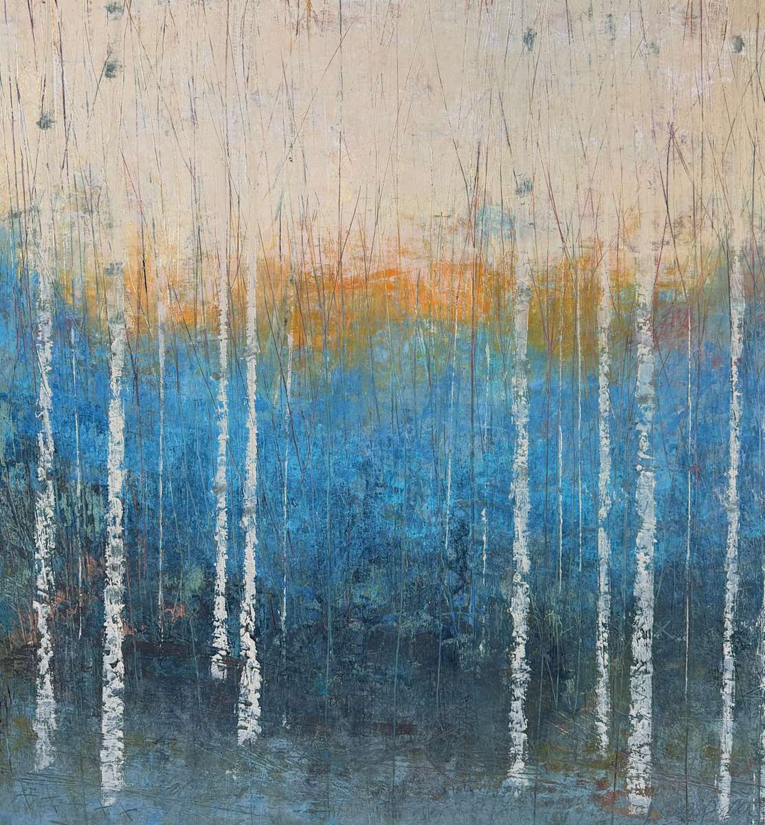Boreal Dreamscape, 30x30" by Ginnie Cappaert, Image 1.