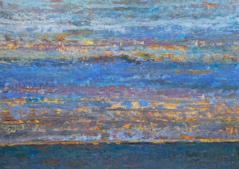 Calm Evening, 40x55" by Ginnie Cappaert 