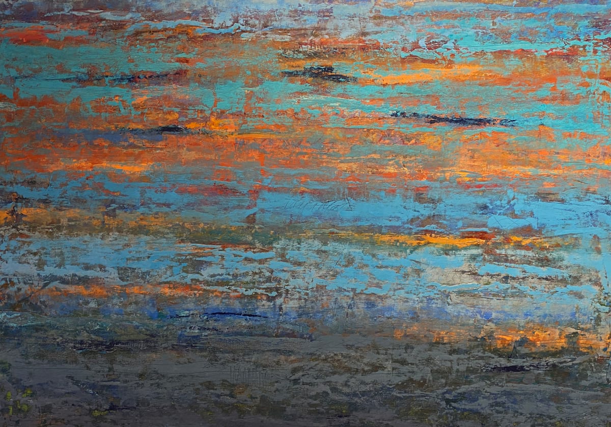 Changing Skies, 40x55" by Ginnie Cappaert 