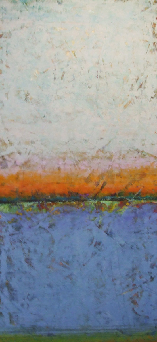 Clarity, 48x24" by Ginnie Cappaert 