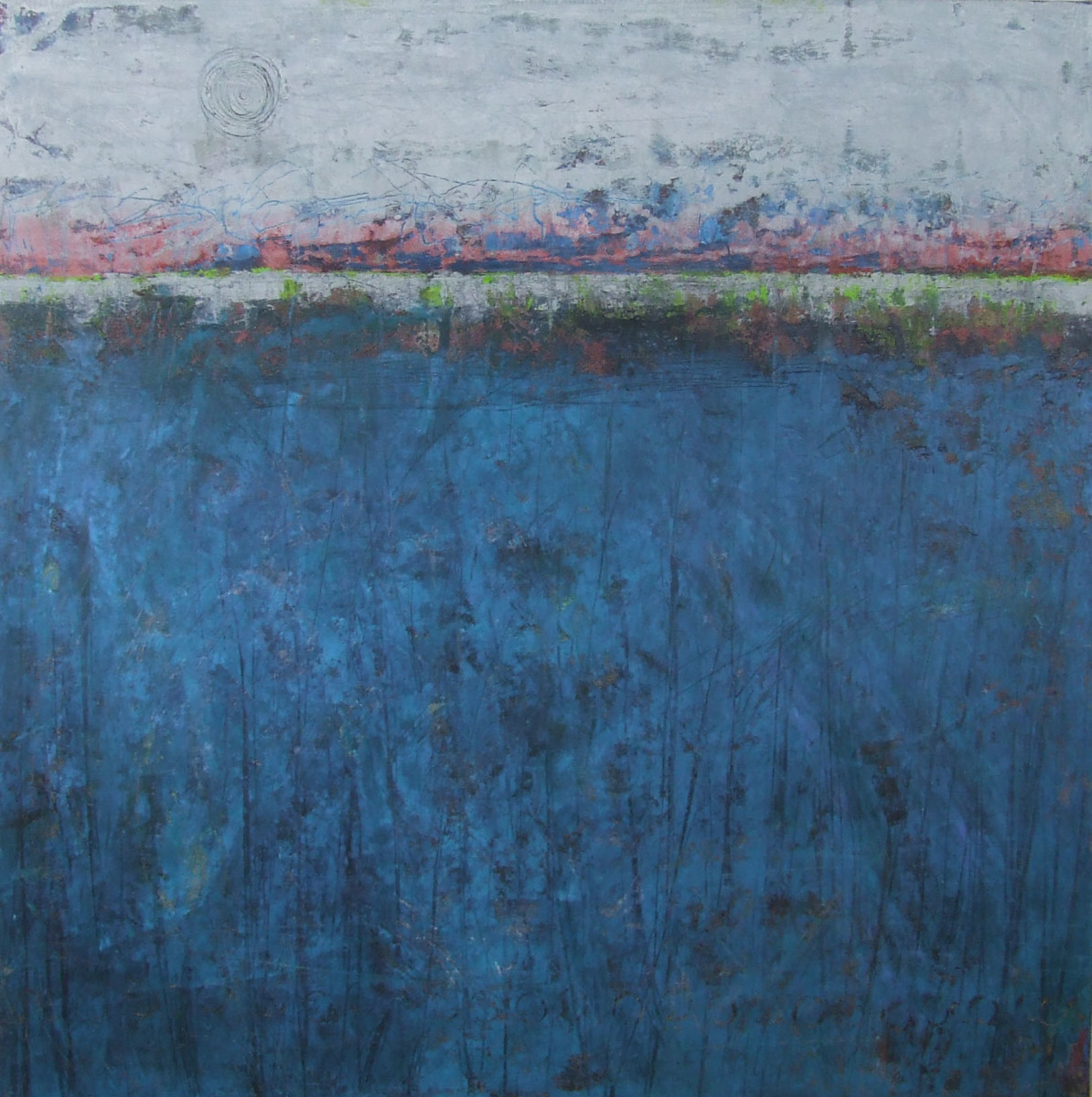 Closing Doors 30x30 by Ginnie Cappaert 