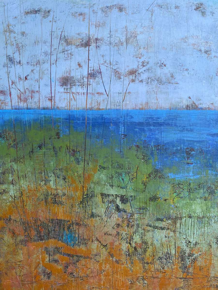 Contemplation 1, 17.5x13.5" by Ginnie Cappaert, Image 1.