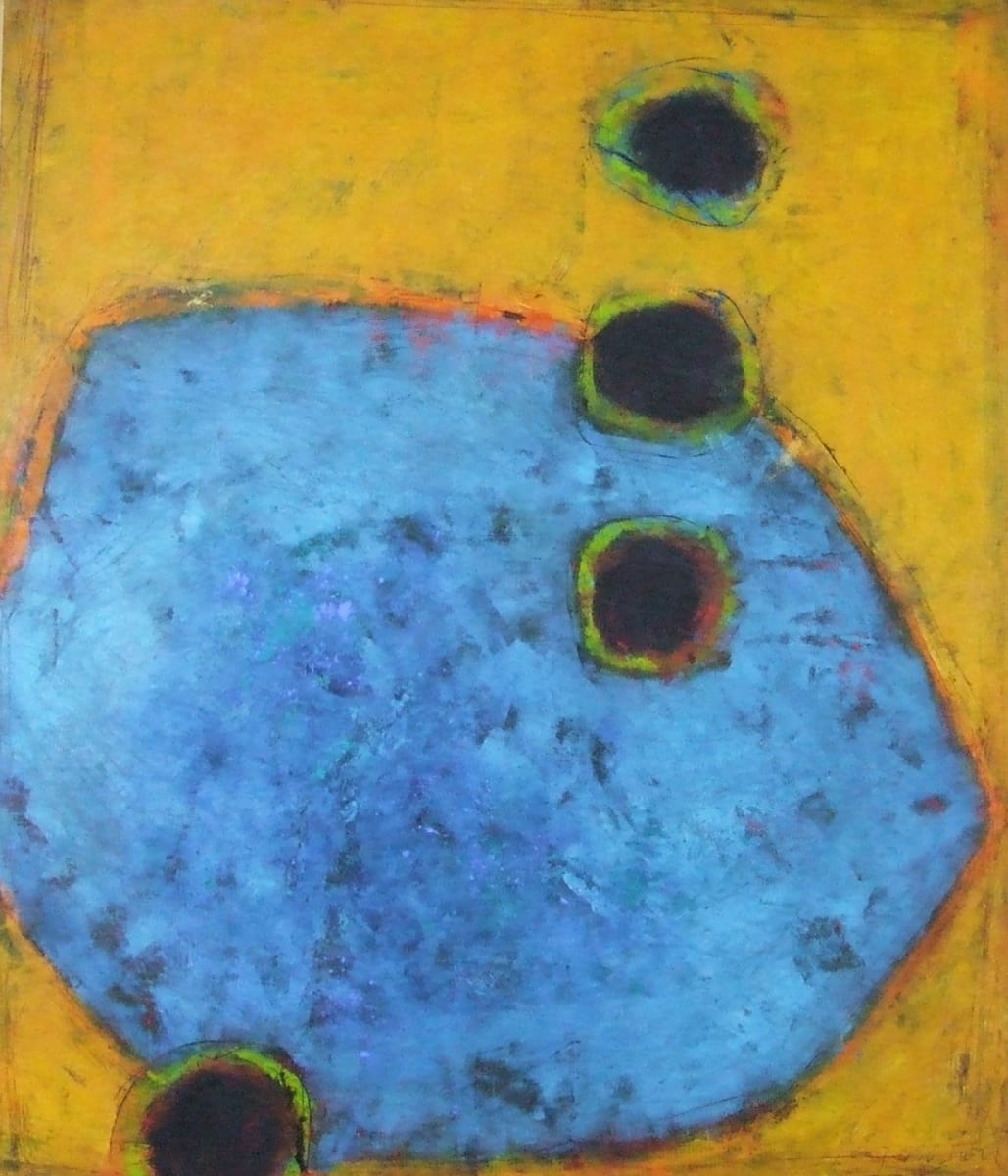 Crazy Day 2,  36x30" by Ginnie Cappaert 