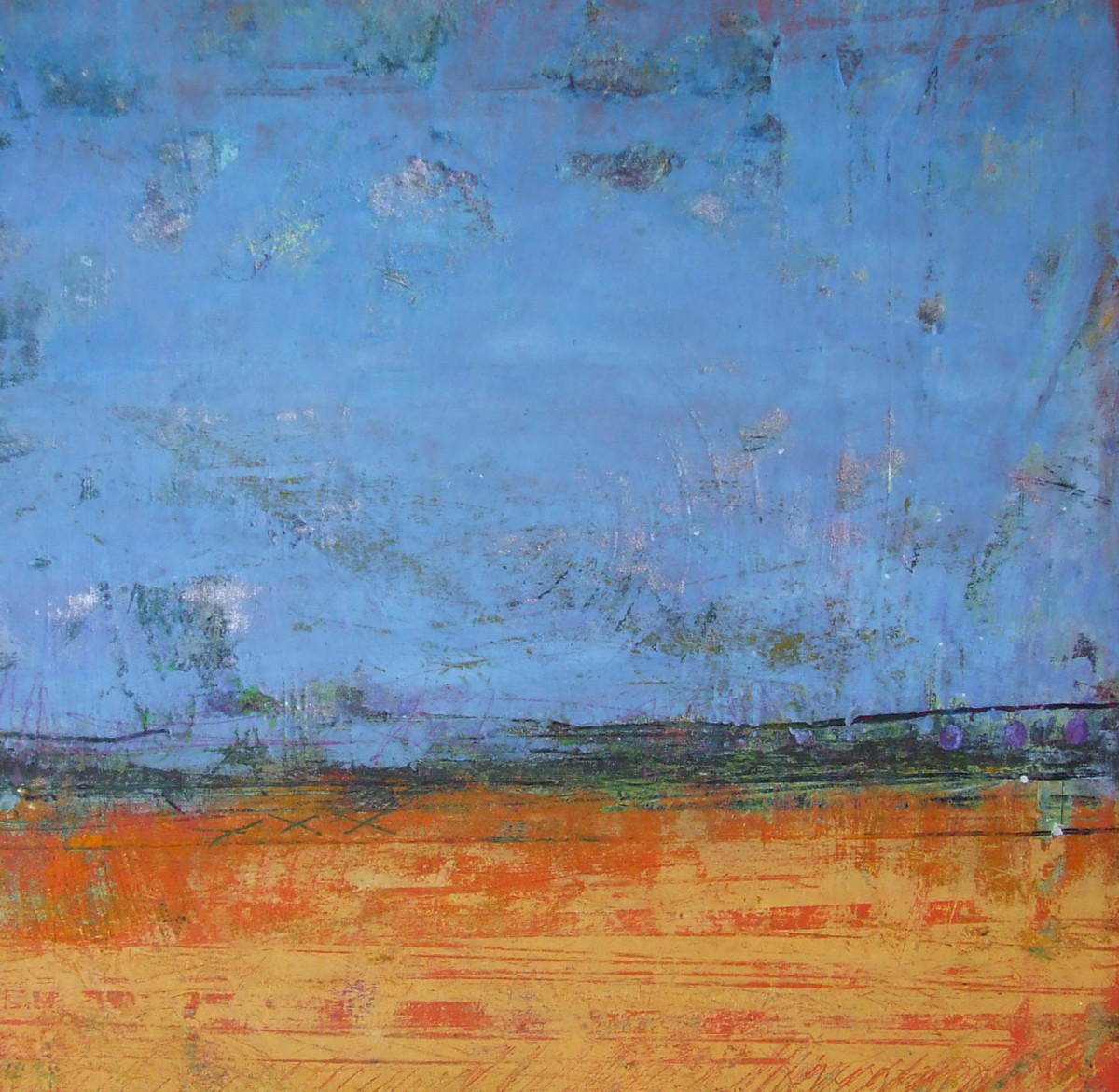 Crisp, 12x12" by Ginnie Cappaert 