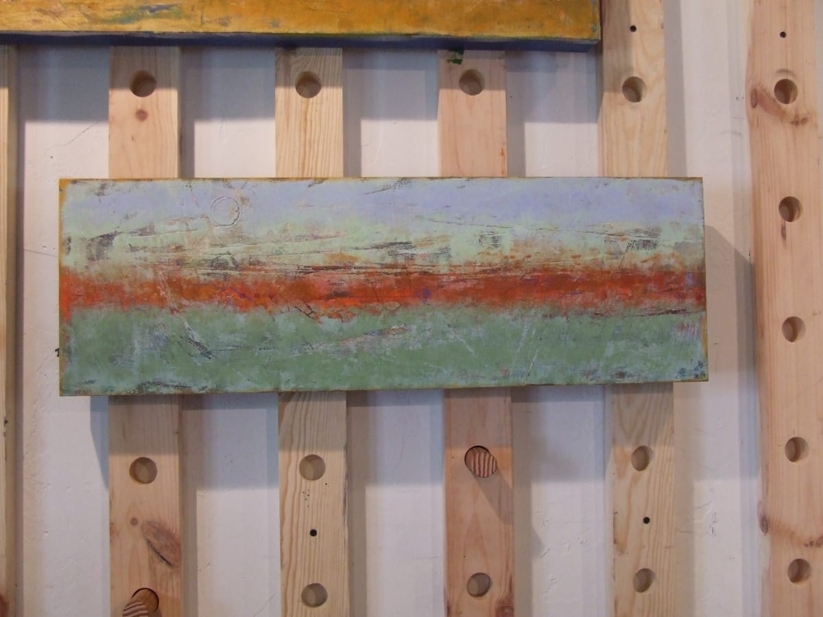 Sunset Expression, 9.5x29.5 by Ginnie Cappaert 