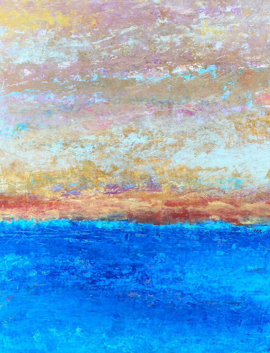 Dance with Surprise, 40x32" by Ginnie Cappaert 