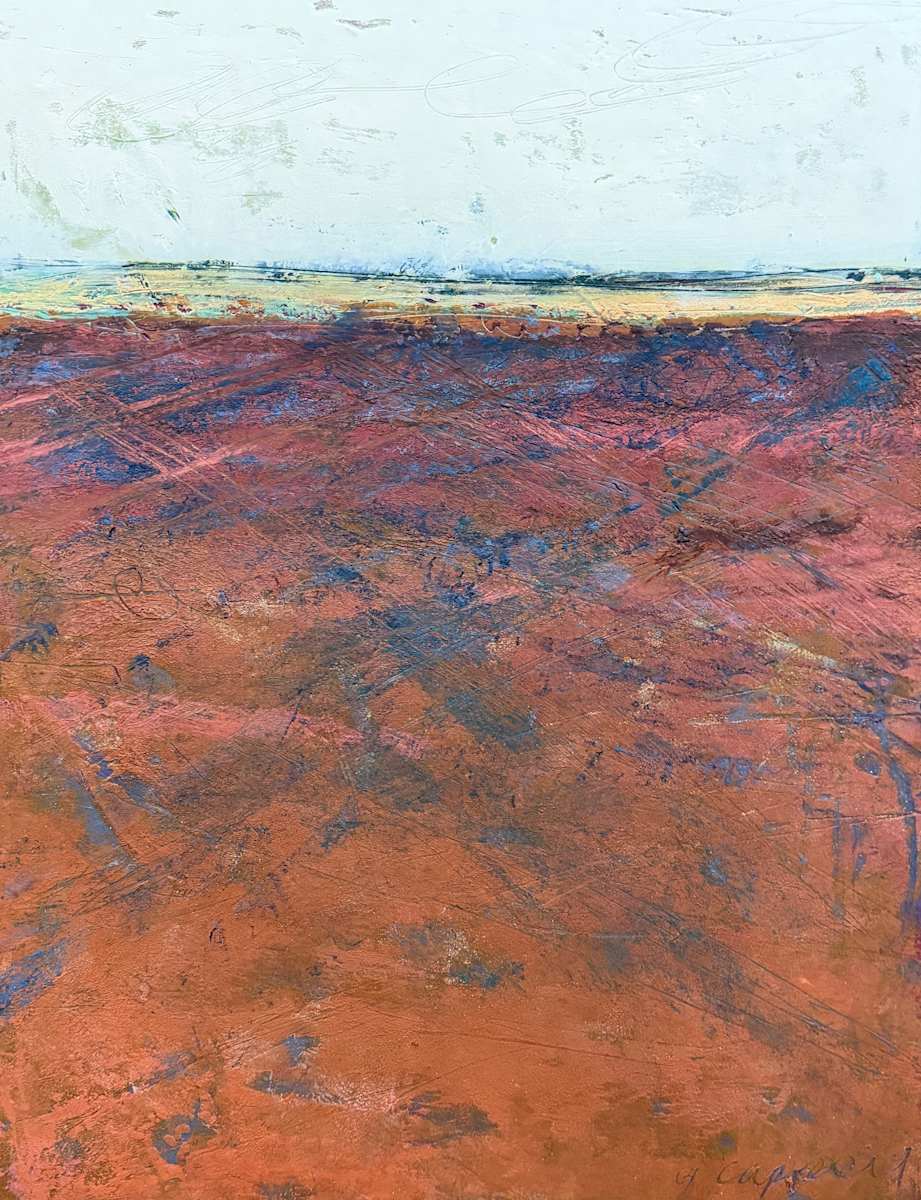 Desert Walk, 18x14" by Ginnie Cappaert, Image 1.