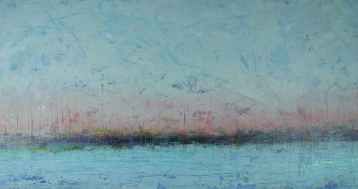 Distant Sales 24x48 by Ginnie Cappaert 