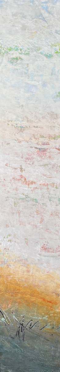Effortless Grace 1, 60x12" by Ginnie Cappaert, Image 1.
