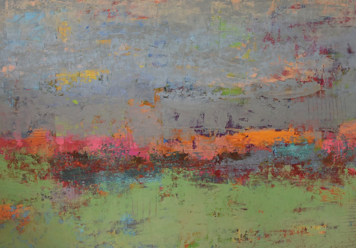 Emotional Responses, 40x55" by Ginnie Cappaert 