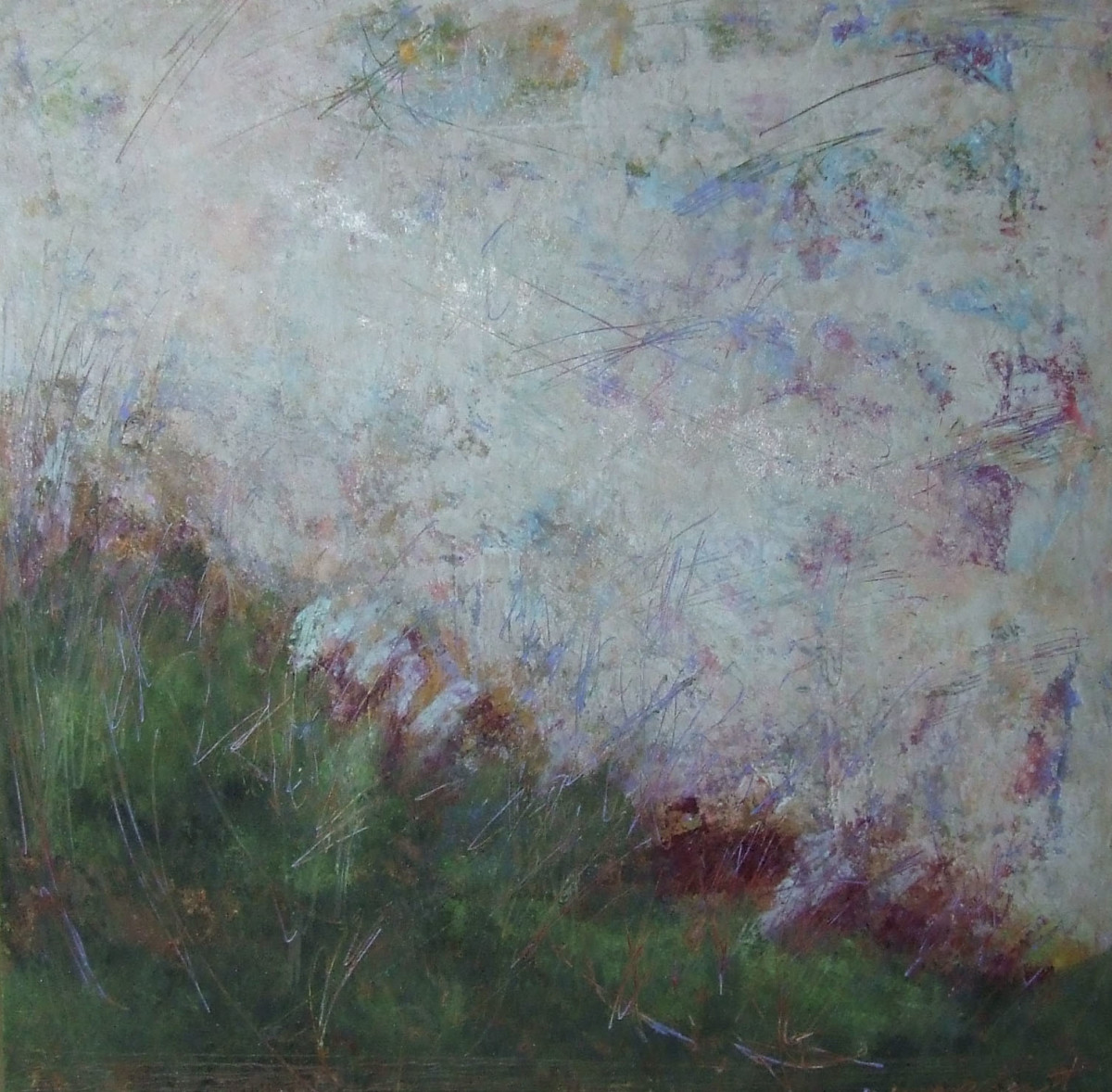 Evening Time, 12x12 by Ginnie Cappaert 