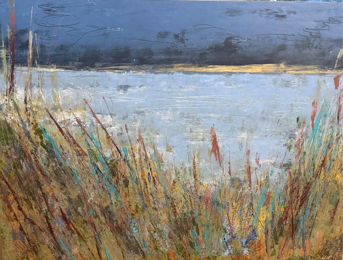 Evening Walk, 18x24" by Ginnie Cappaert, Image 1.