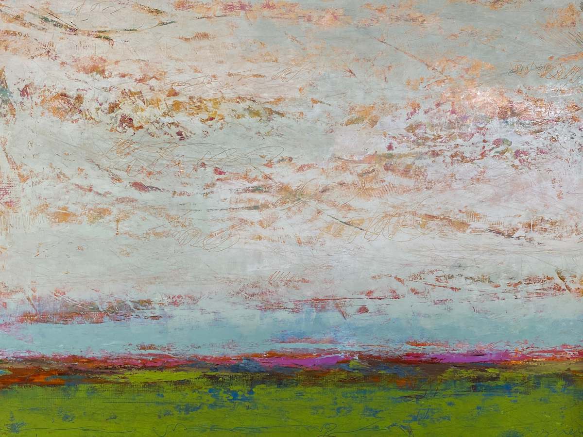 Expanding Love, 30x40" by Ginnie Cappaert 