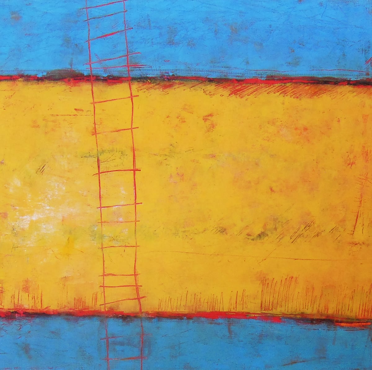 Extending Time, 22x22" by Ginnie Cappaert, Image 1.