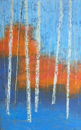 Finding a Place, 43x28 by Ginnie Cappaert 