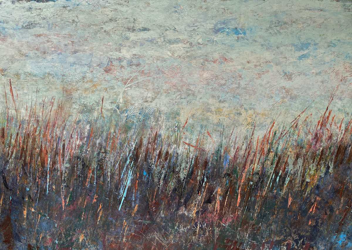 Finding Gentleness, 30x48" by Ginnie Cappaert 