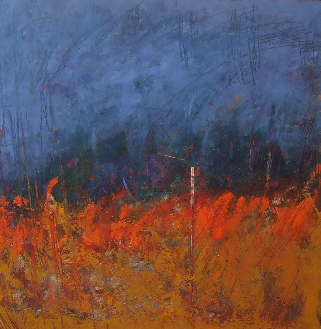 Fire 2, 10x10 by Ginnie Cappaert, Image 1.