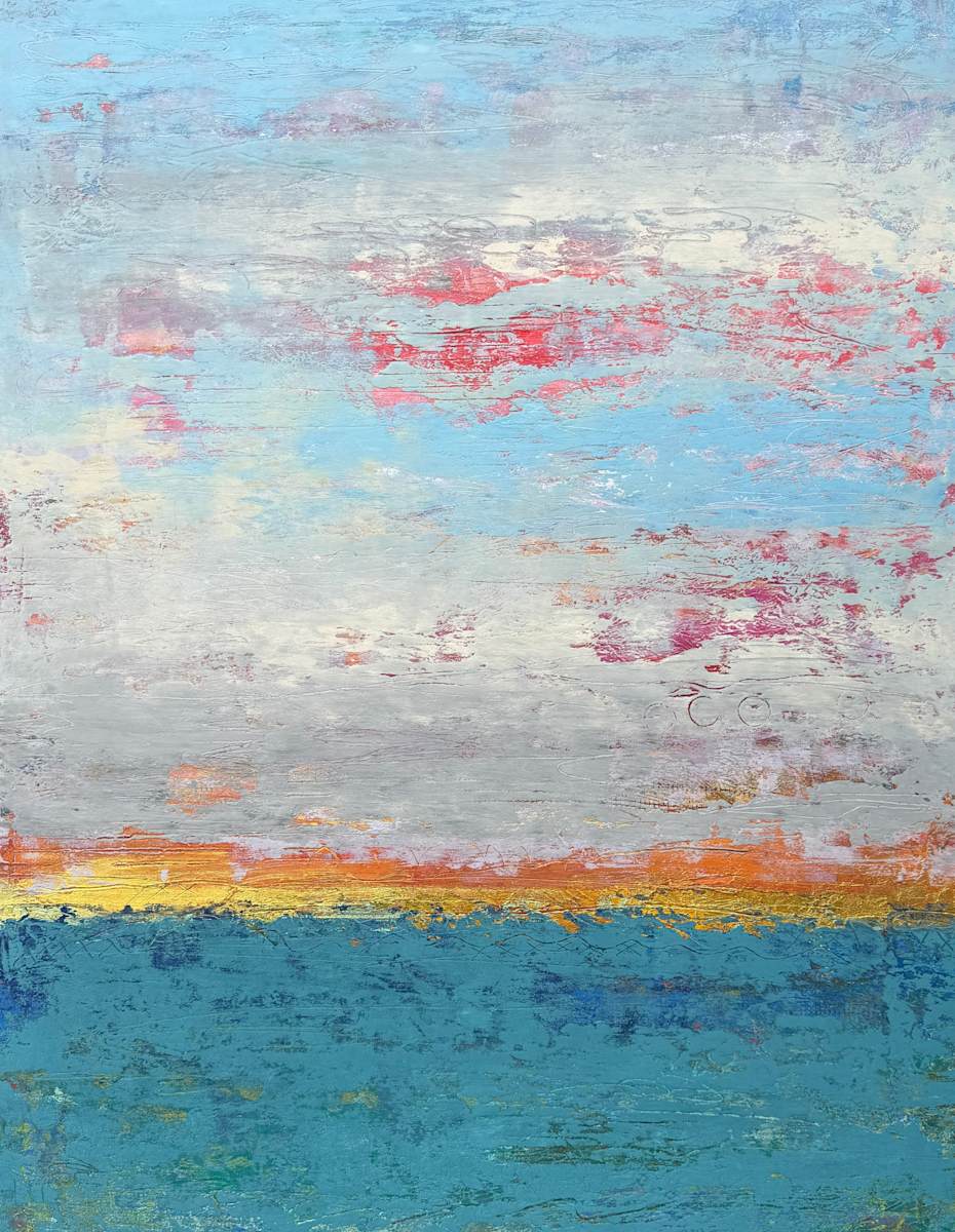 Floating in Dreams, 34x26" by Ginnie Cappaert, Image 1.