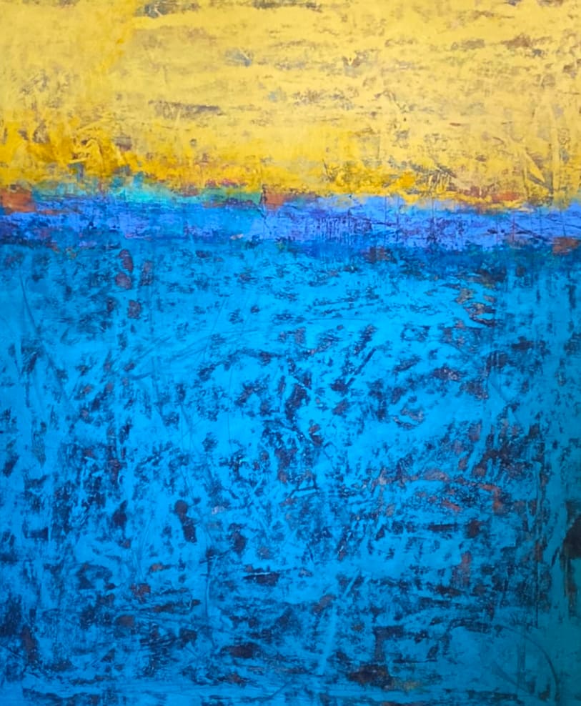 Follow the Sun, 46x38 by Ginnie Cappaert, Image 1.