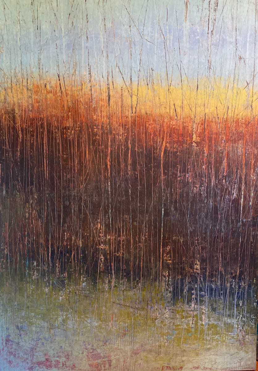 From Deep Within, 60x42" by Ginnie Cappaert, Image 1.