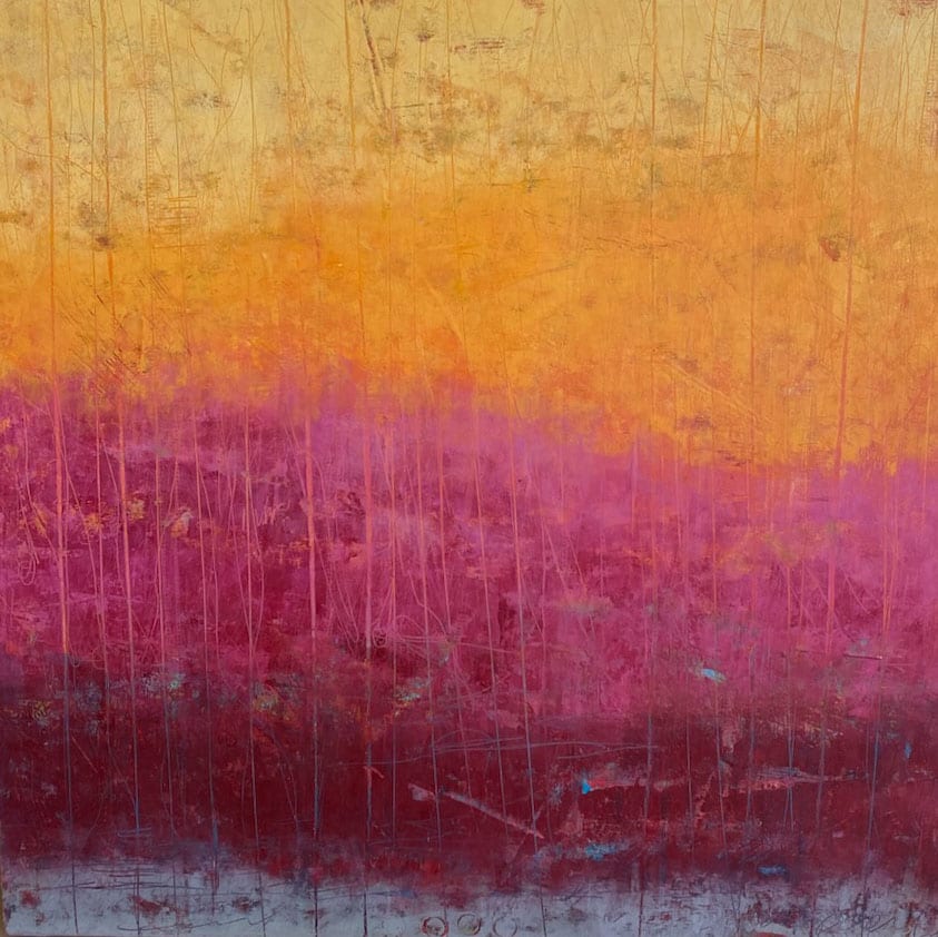 Gestures, 30x30 by Ginnie Cappaert 