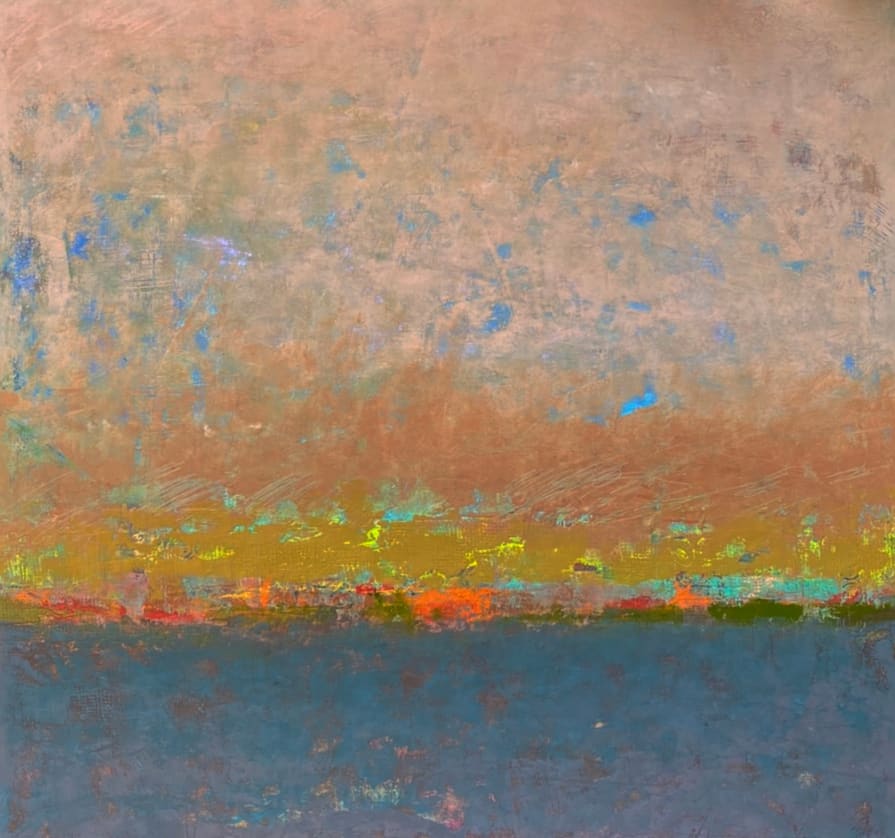 Golden Hour, 30x30" by Ginnie Cappaert, Image 1.