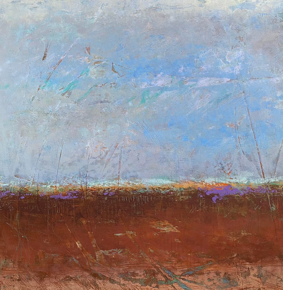 Grounded Earth, 30x30" 