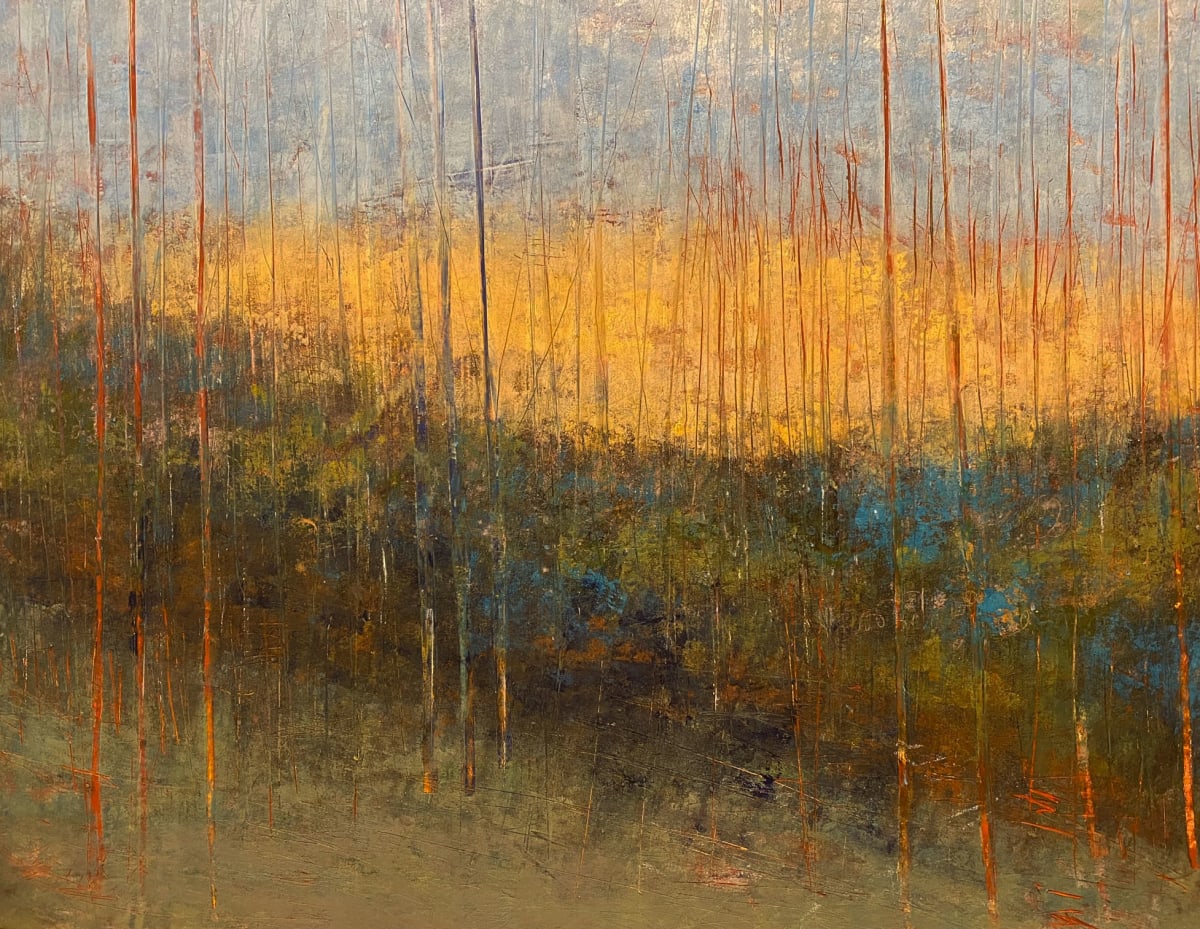 Hillside Morning, 30x40" by Ginnie Cappaert 