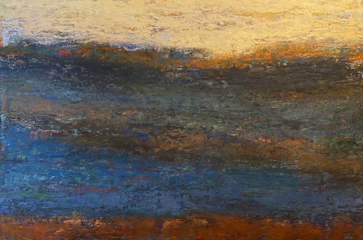 Holding Space,  48x72" by Ginnie Cappaert 